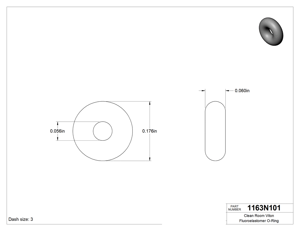 Technical drawing - 1163N101